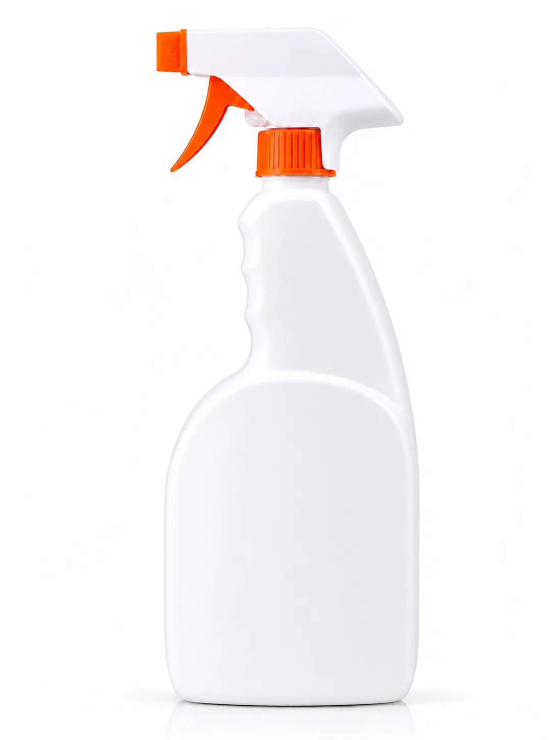 Blank trigger spray bottle for OEM cleaning product packaging